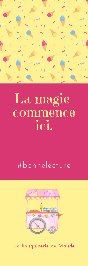 Marque-page "été"